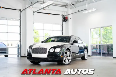 Black 2015 Bentley Flying Spur V8 for sale in Marietta, GA