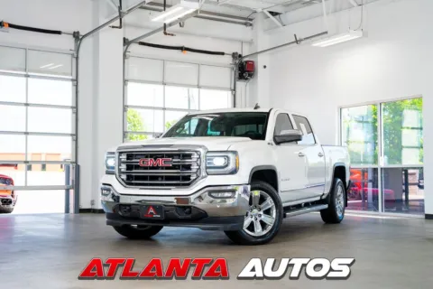 White 2018 GMC Sierra 1500 SLT for sale in Marietta, GA