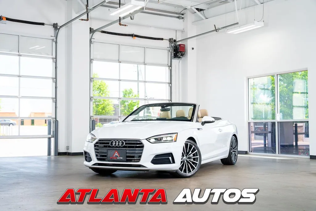 Black 2018 Audi A5 2.0T Premium Plus for sale in Marietta, GA