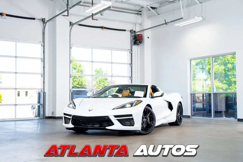 White 2021 Chevrolet Corvette Stingray for sale in Marietta, GA