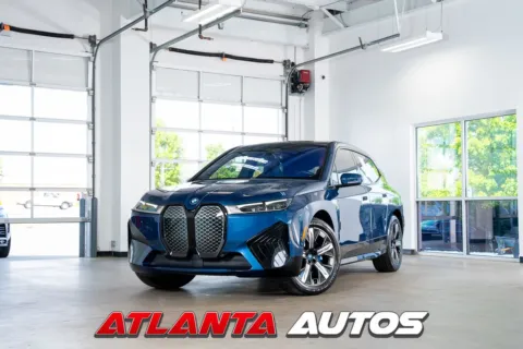 Blue 2024 BMW iX xDrive50 for sale in Marietta, GA