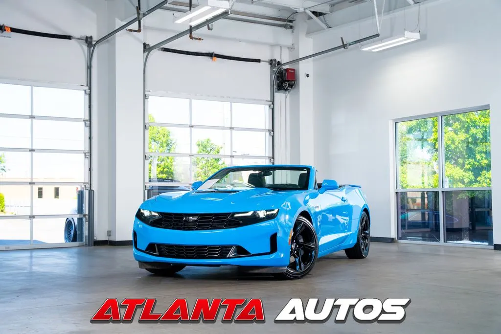 Blue 2022 Chevrolet Camaro LT1 for sale in Marietta, GA
