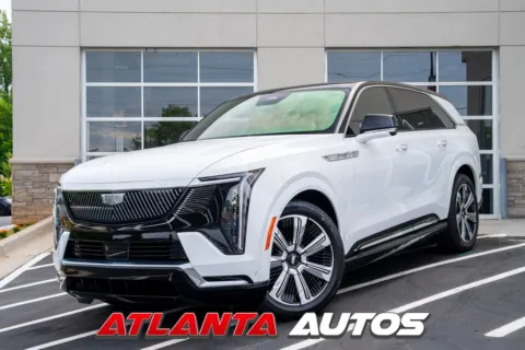 White 2025 Cadillac Escalade IQ Luxury 1 for sale in Marietta, GA
