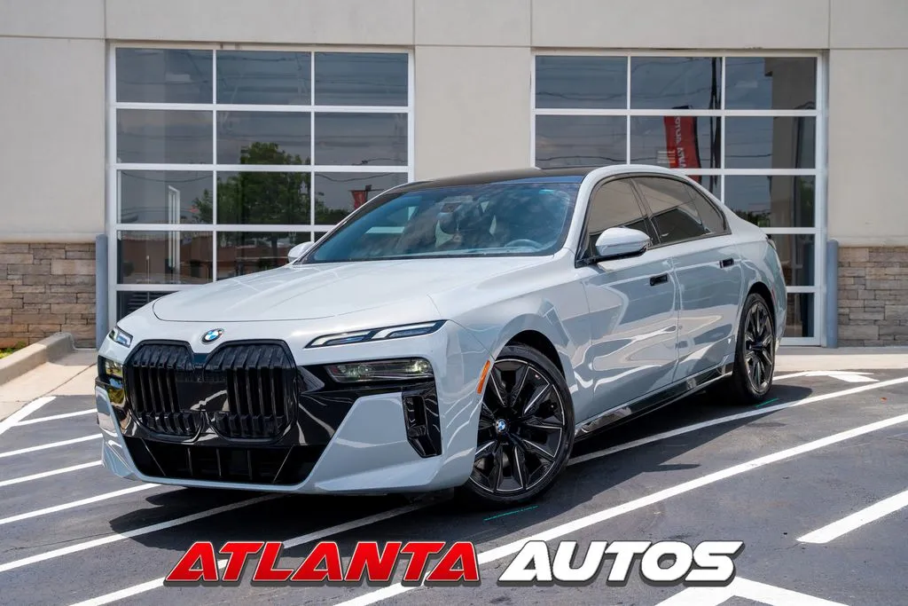 Gray 2023 BMW 7 Series 740i for sale in Marietta, GA