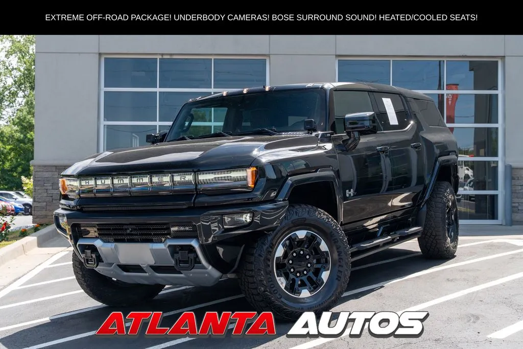 Black 2024 GMC Hummer EV SUV 2X for sale in Marietta, GA