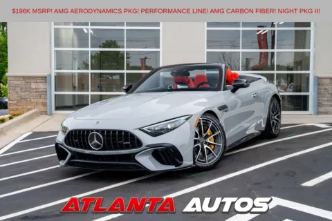 Gray 2022 Mercedes-Benz SL-Class SL 63 AMG for sale in Marietta, GA