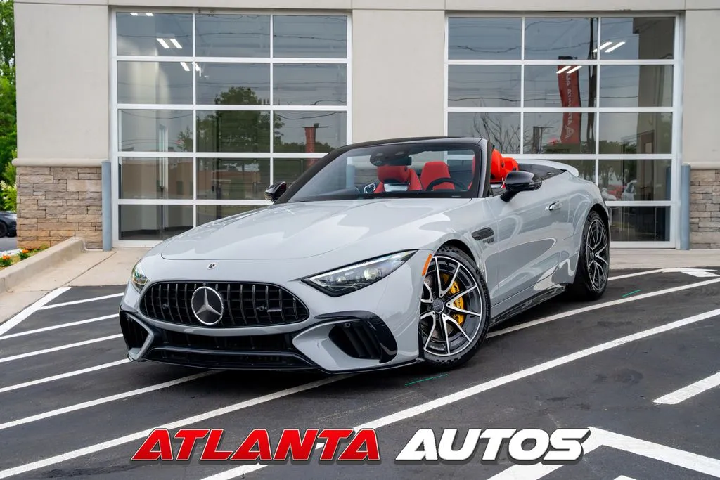 Black 2022 Mercedes-Benz SL-Class SL 63 AMG for sale in Marietta, GA