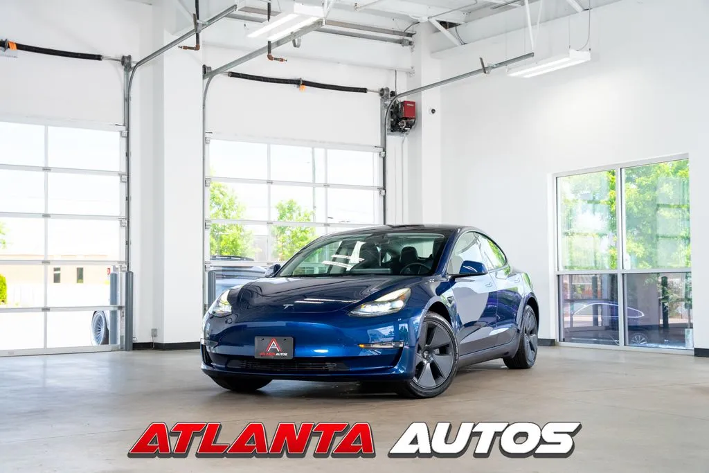 Blue 2023 Tesla Model 3 for sale in Marietta, GA