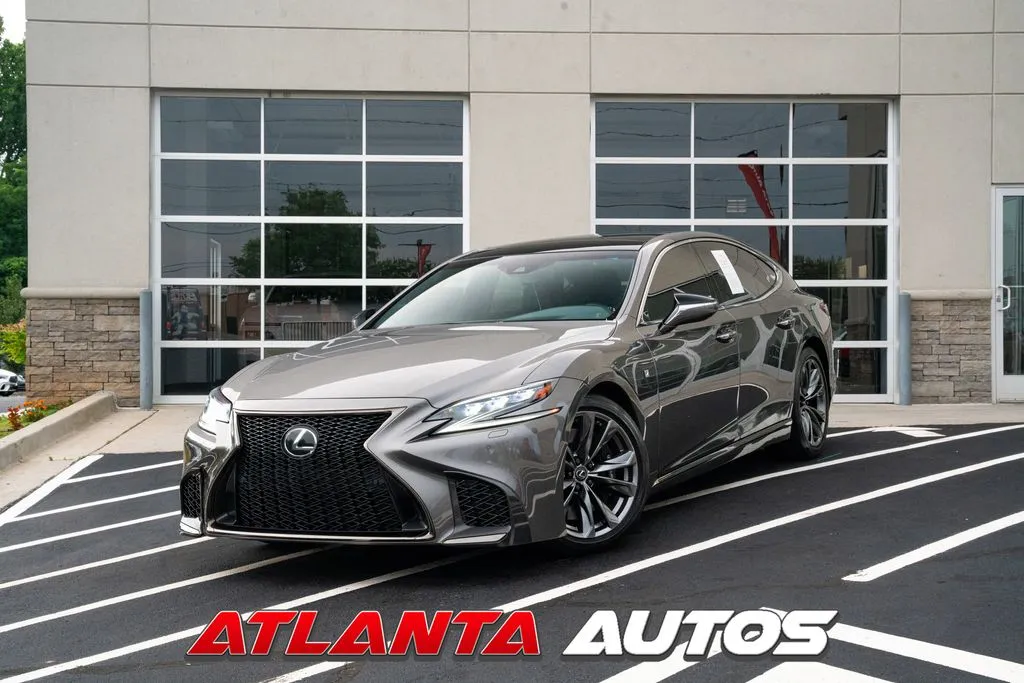 Gray 2018 Lexus LS 500 F Sport for sale in Marietta, GA