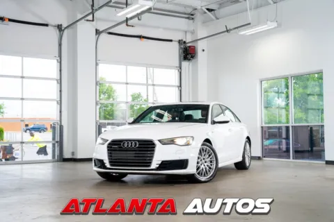 White 2016 Audi A6 3.0T Premium Plus for sale in Marietta, GA