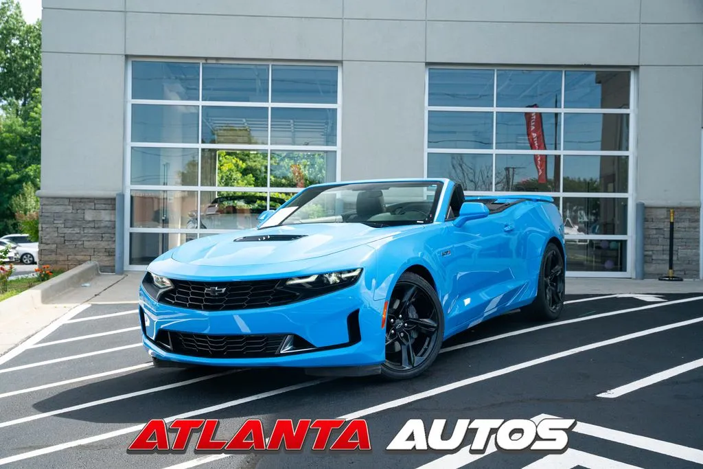 Blue 2022 Chevrolet Camaro LT1 for sale in Marietta, GA