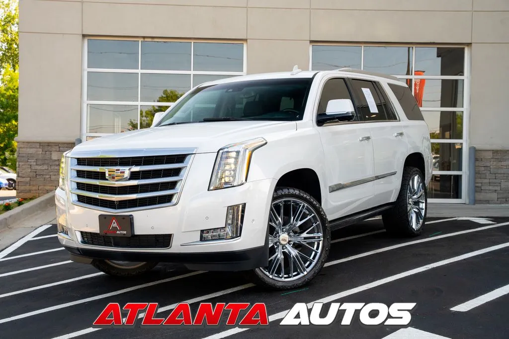 White 2017 Cadillac Escalade Premium Luxury for sale in Marietta, GA