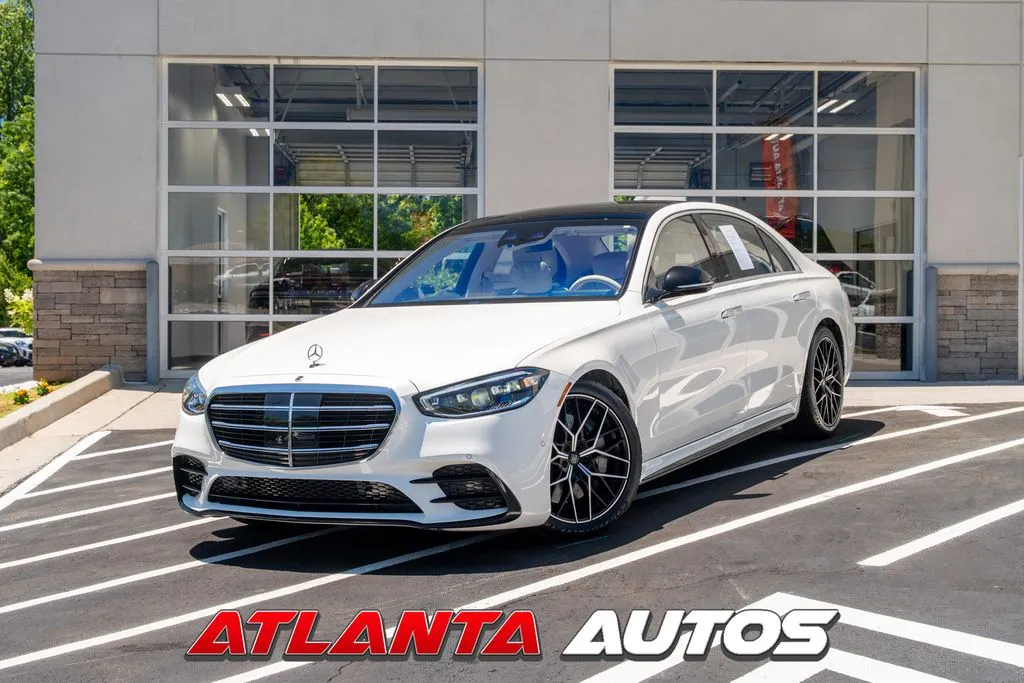 White 2022 Mercedes-Benz S-Class S 580 for sale in Marietta, GA