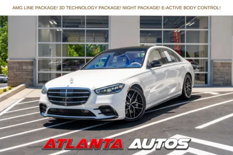 White 2022 Mercedes-Benz S-Class S 580 for sale in Marietta, GA