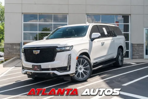 White 2021 Cadillac Escalade ESV Sport Platinum for sale in Marietta, GA