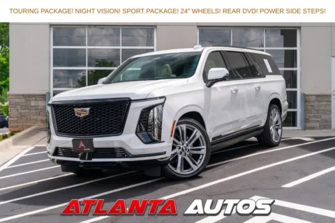 White 2025 Cadillac Escalade ESV Sport for sale in Marietta, GA