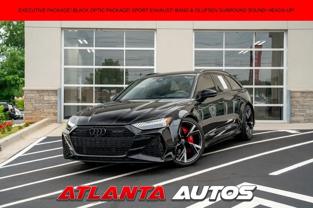 Black 2022 Audi RS 6 4.2 for sale in Marietta, GA