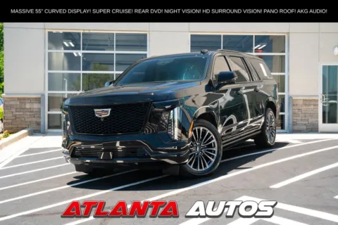 Black 2025 Cadillac Escalade ESV Sport Platinum for sale in Marietta, GA