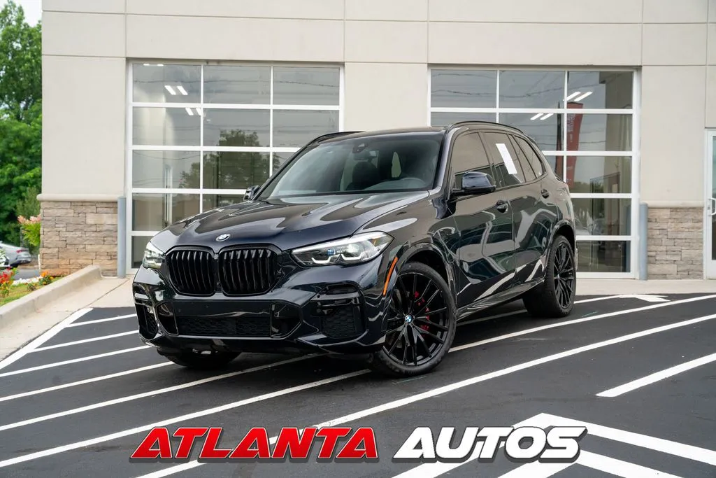 Black 2022 BMW X5 xDrive40i for sale in Marietta, GA