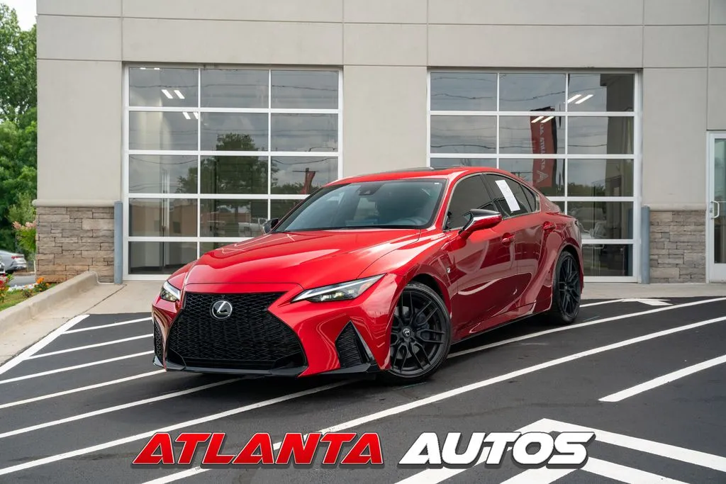 Red 2023 Lexus IS 350 F SPORT for sale in Marietta, GA
