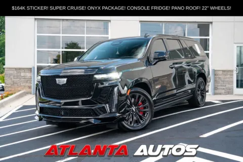 Black 2023 Cadillac Escalade ESV V-Series for sale in Marietta, GA