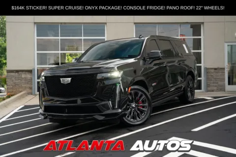 Black 2023 Cadillac Escalade ESV V-Series for sale in Marietta, GA