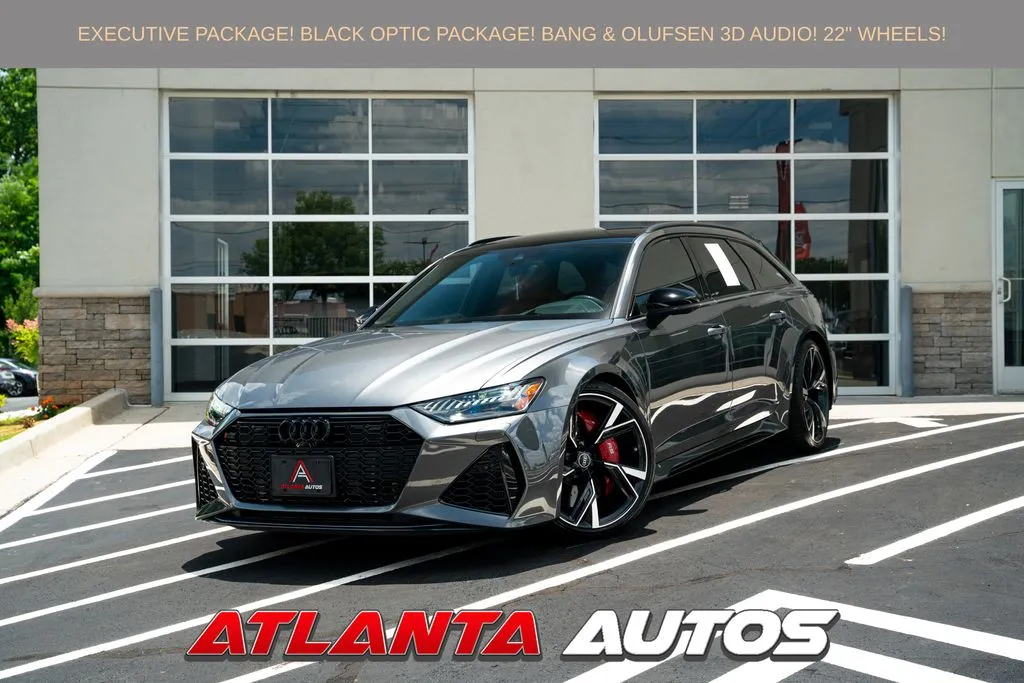 Gray 2022 Audi RS 6 4.2 for sale in Marietta, GA