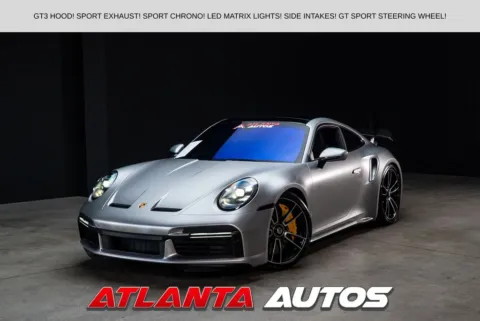 Silver 2021 Porsche 911 Turbo S for sale in Marietta, GA