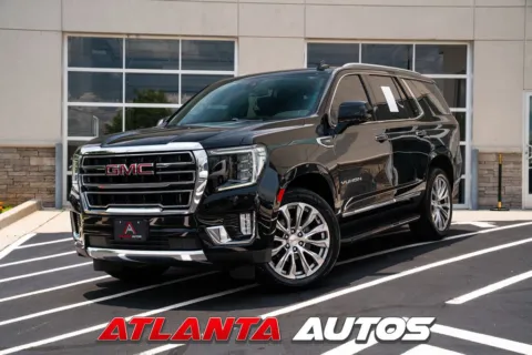 Black 2021 GMC Yukon SLT for sale in Marietta, GA