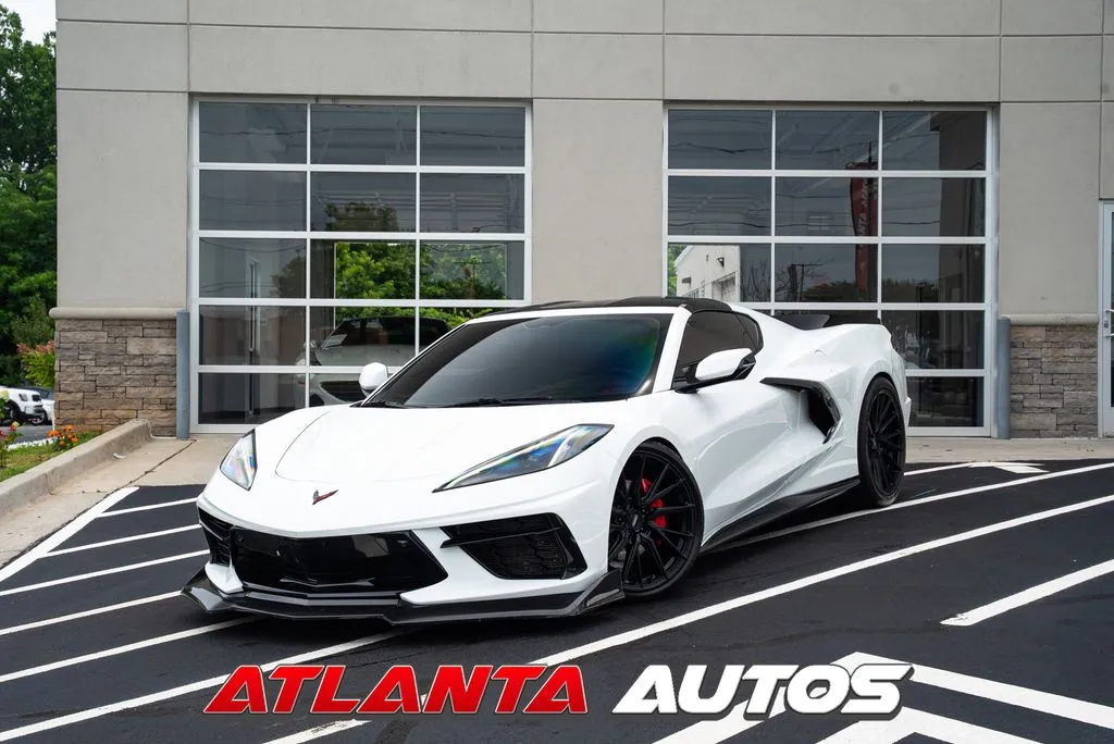 White 2020 Chevrolet Corvette Stingray for sale in Marietta, GA