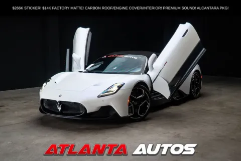 White 2022 Maserati MC20 for sale in Marietta, GA