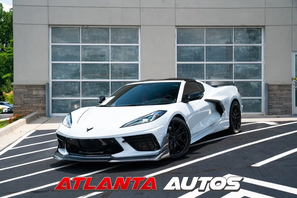 White 2023 Chevrolet Corvette Stingray for sale in Marietta, GA