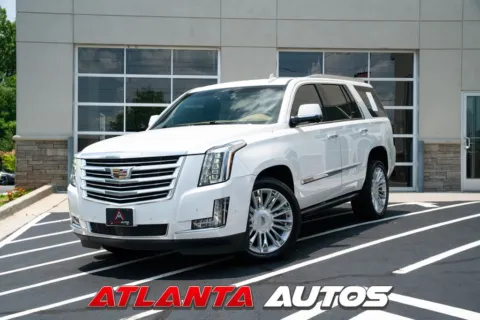 White 2017 Cadillac Escalade Platinum Edition for sale in Marietta, GA