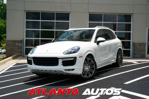 White 2015 Porsche Cayenne Turbo for sale in Marietta, GA