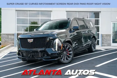Black 2025 Cadillac Escalade ESV V-Series for sale in Marietta, GA