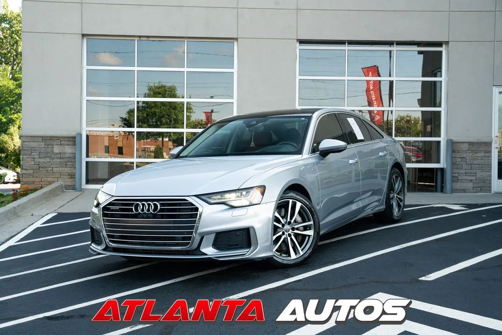 Silver 2019 Audi A6 3.0T Prestige for sale in Marietta, GA