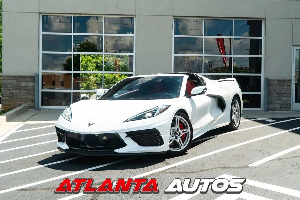 White 2024 Chevrolet Corvette Stingray for sale in Marietta, GA