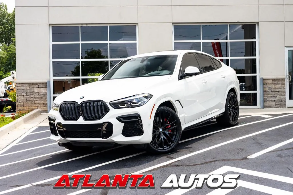 White 2023 BMW X6 M50i for sale in Marietta, GA