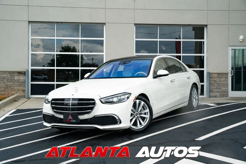 White 2022 Mercedes-Benz S-Class S 500 for sale in Marietta, GA