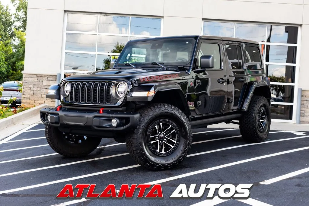 Black 2024 Jeep Wrangler Rubicon X for sale in Marietta, GA