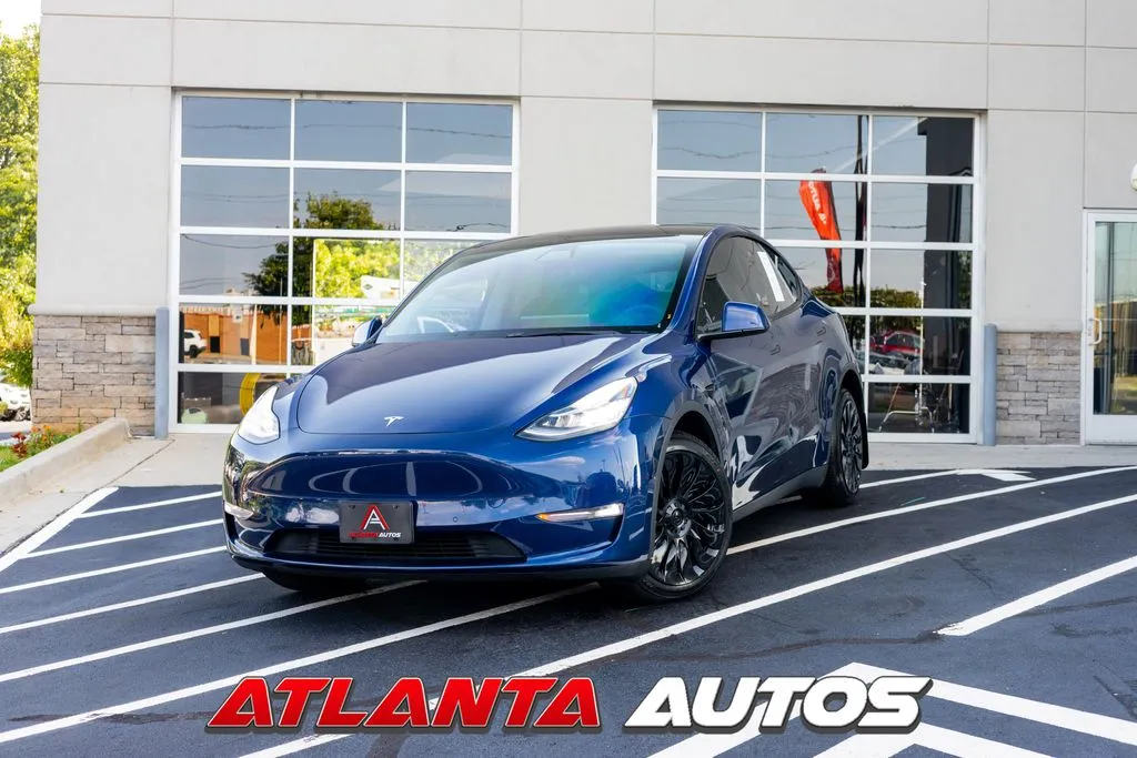 Blue 2022 Tesla Model Y Long Range for sale in Marietta, GA