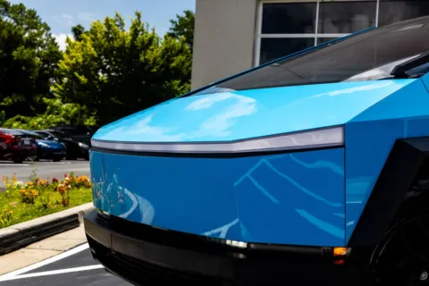 Another view of 2024 Tesla Cybertruck for sale in Marietta, GA at Atlanta Autos