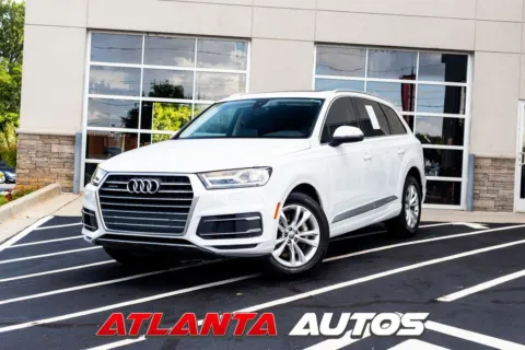 White 2019 Audi Q7 45 Premium for sale in Marietta, GA