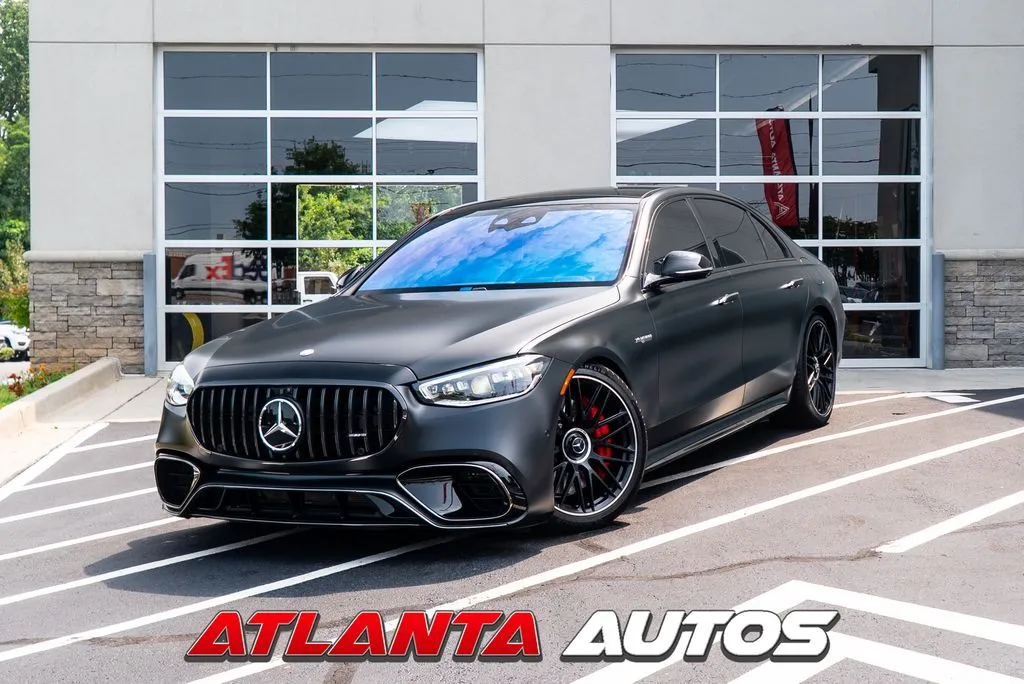 Black 2024 Mercedes-Benz S-Class S 63 E AMG for sale in Marietta, GA