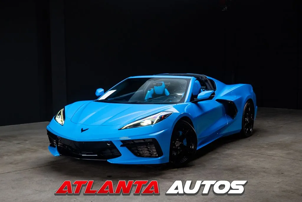 Blue 2022 Chevrolet Corvette Stingray for sale in Marietta, GA