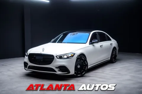 White 2022 Mercedes-Benz S-Class S 580 for sale in Marietta, GA