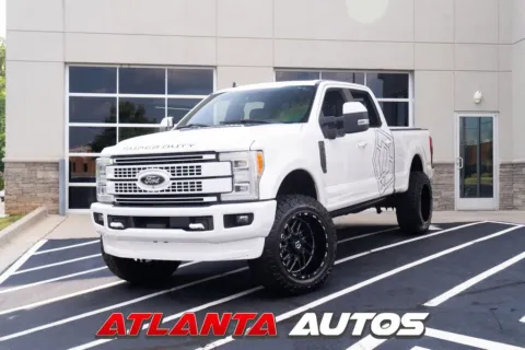 White 2019 Ford F-250SD Platinum for sale in Marietta, GA
