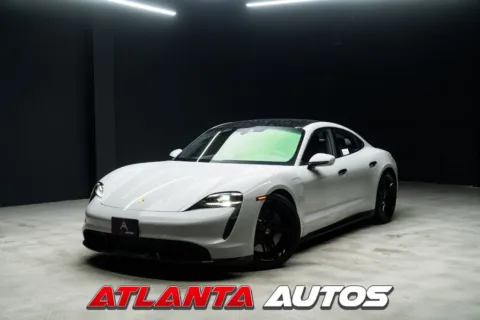 Gray 2022 Porsche Taycan Turbo for sale in Marietta, GA