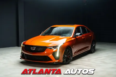 Orange 2023 Cadillac CT4 V-Series for sale in Marietta, GA