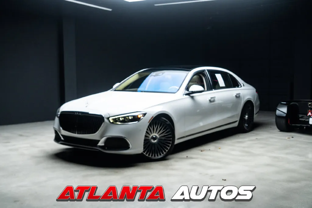 White 2024 Mercedes-Benz S-Class Maybach S 580 for sale in Marietta, GA